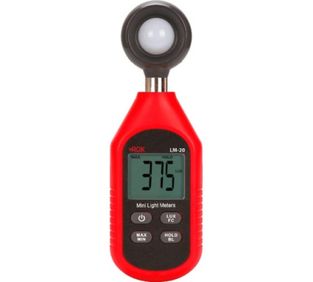 Люксметр RGK LM-20 купить по низкой цене | МАКСПРОФИТ