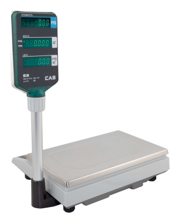 Весы CAS AP-1 (15M) купить по низкой цене | МАКСПРОФИТ