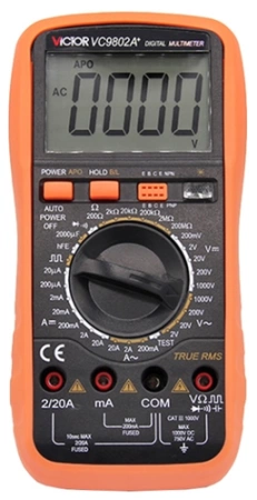 Мультиметр Victor VC9802A+ купить по низкой цене | МАКСПРОФИТ